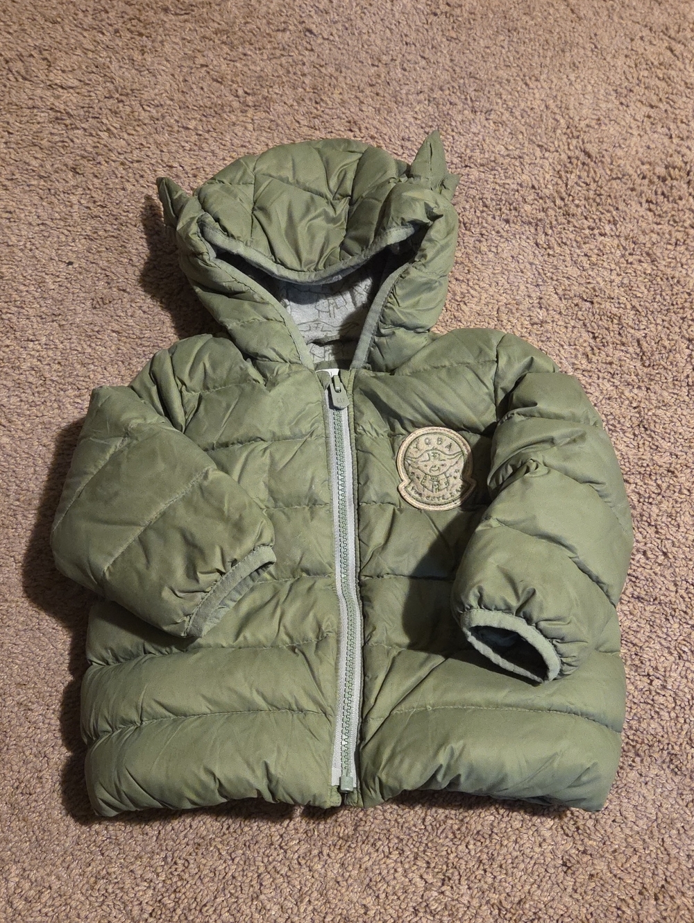Kids Gap Star Wars Yoda Puffer Jacket